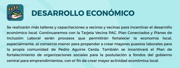 DESARROLLO ECONÓMICO