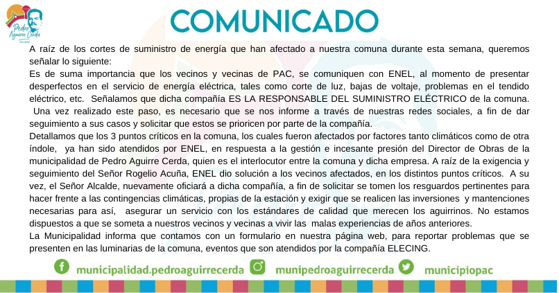 Comunicado - MunicipiopAc