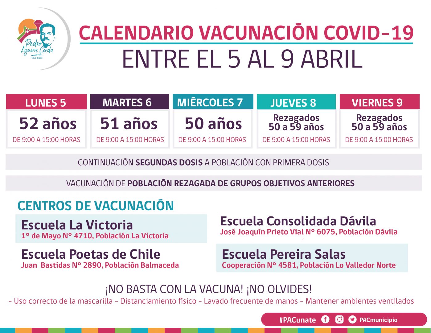 Calendario de Vacunación